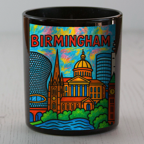 Colour Pencil Birmingham - scented candle by Ms Doodle