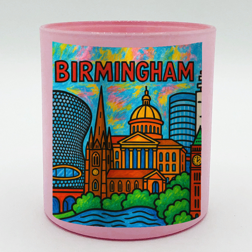 Colour Pencil Birmingham - scented candle by Ms Doodle
