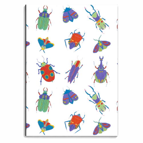 Colourful Bug Spot - personalised A4, A5, A6 notebook by holly crerar
