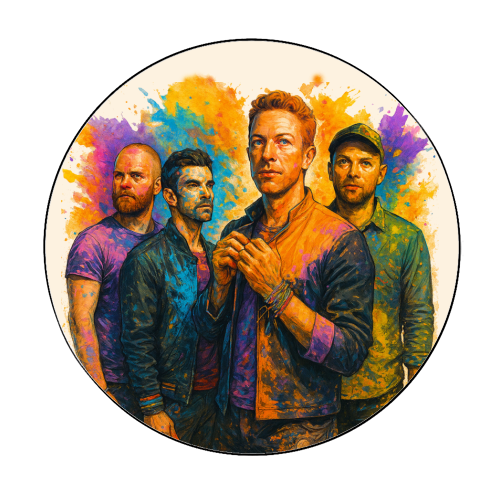 ColourPlay - Circle Sticker by Ms Doodle