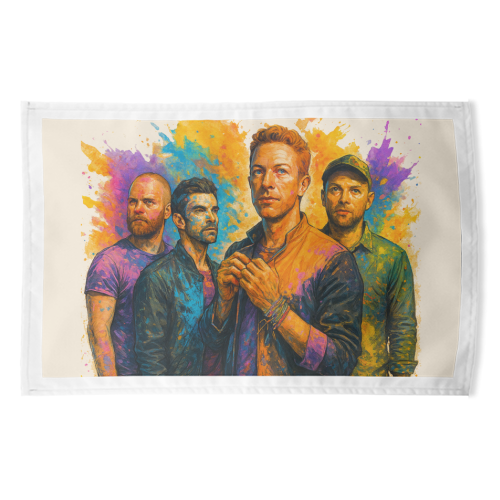 ColourPlay - funny tea towel by Ms Doodle