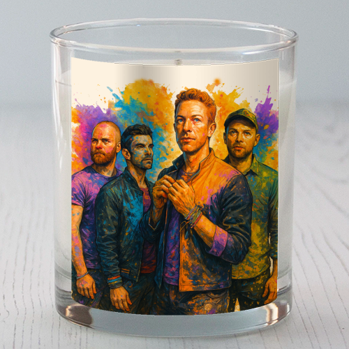 ColourPlay - scented candle by Ms Doodle