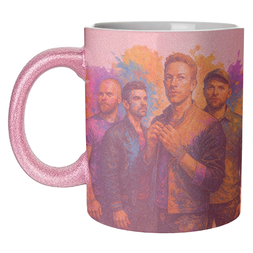 ColourPlay - unique mug by Ms Doodle