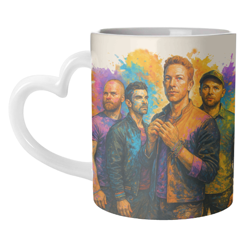 ColourPlay - unique mug by Ms Doodle