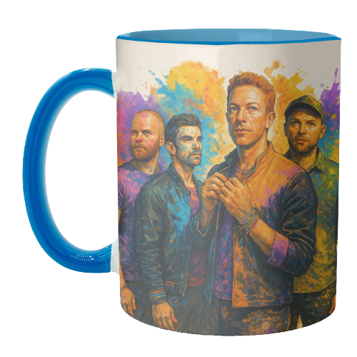 ColourPlay - unique mug by Ms Doodle