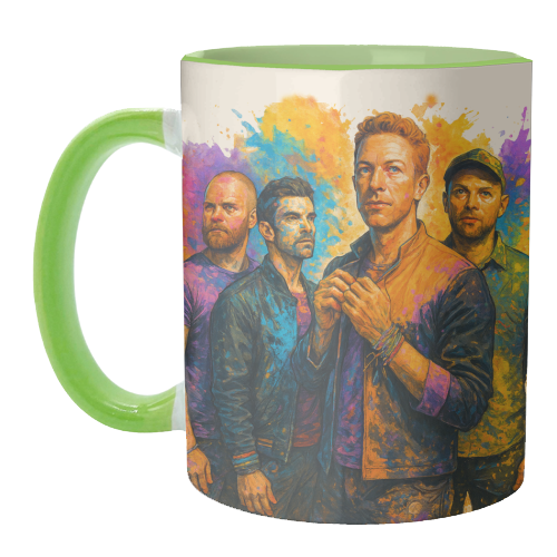ColourPlay - unique mug by Ms Doodle