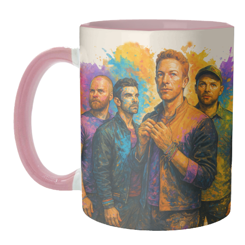 ColourPlay - unique mug by Ms Doodle