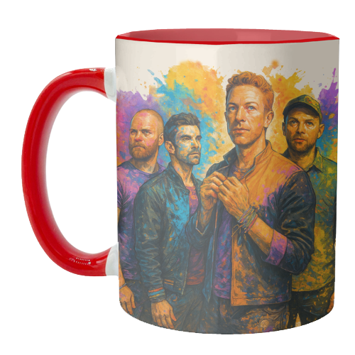 ColourPlay - unique mug by Ms Doodle