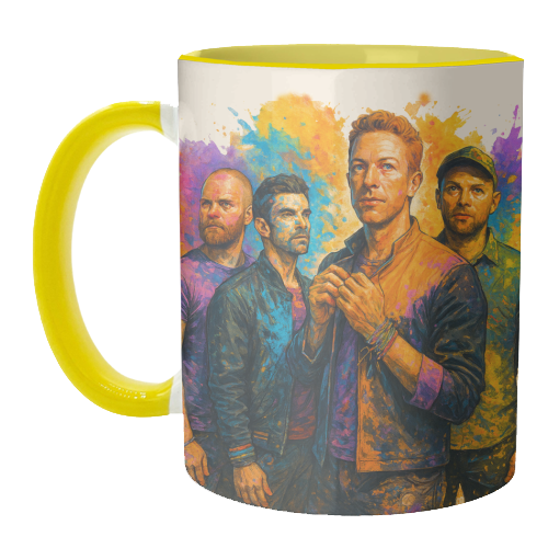 ColourPlay - unique mug by Ms Doodle