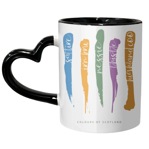 COLOURS OF SCOTLAND - unique mug by The Boy and the Bear
