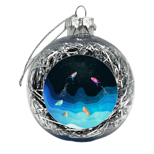 Come to reach the stars - xmas bauble by DejaReve