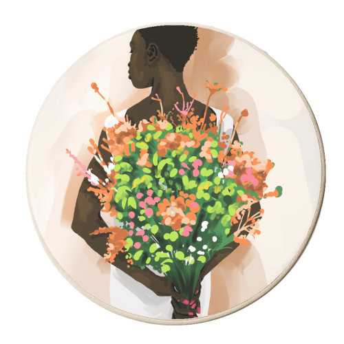 Come What May - personalised beer coaster by Uma Prabhakar Gokhale