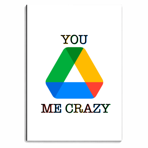 Computer Tech Funny Pun Design - personalised A4, A5, A6 notebook by Lisa Wardle