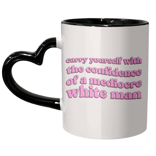 Confidence - unique mug by Pink and Pip
