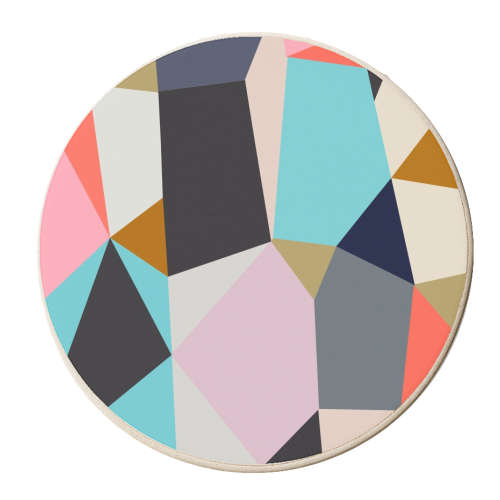 Connection - personalised beer coaster by Uma Prabhakar Gokhale