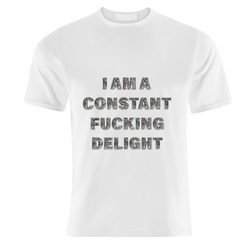 CONSTANT DELIGHT - unique t shirt by Ms Doodle