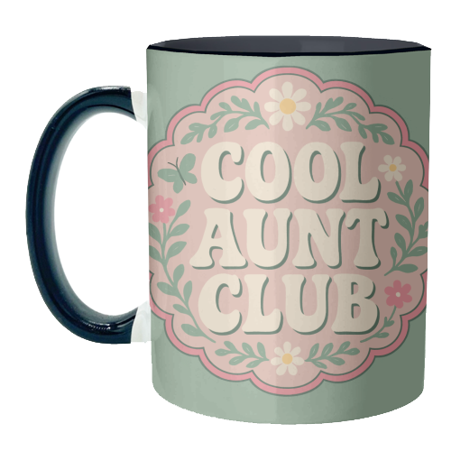Cool Aunt Club - unique mug by Ms Doodle