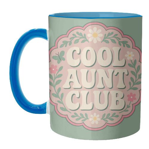 Cool Aunt Club - unique mug by Ms Doodle