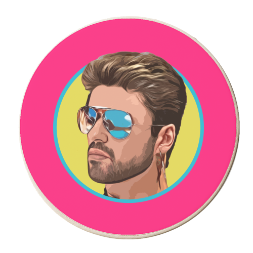 Cool George - personalised beer coaster by DOLLY WOLFE