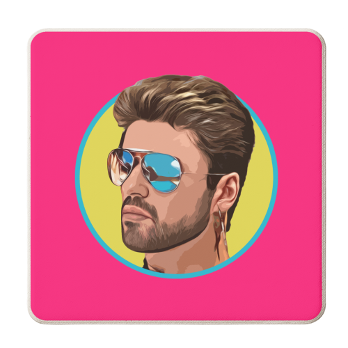 Cool George - personalised beer coaster by DOLLY WOLFE