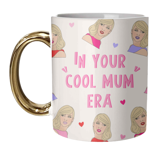 Cool Mum Era - Taylor Design - unique mug by Lisa Wardle