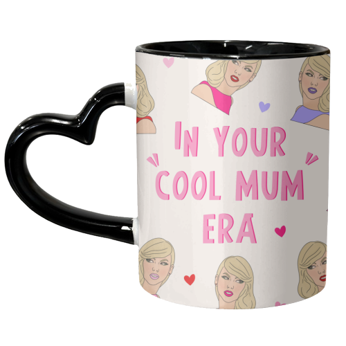 Cool Mum Era - Taylor Design - unique mug by Lisa Wardle
