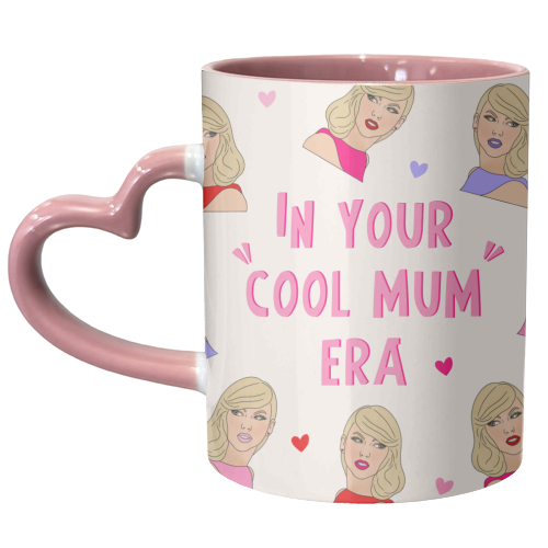Cool Mum Era - Taylor Design - unique mug by Lisa Wardle