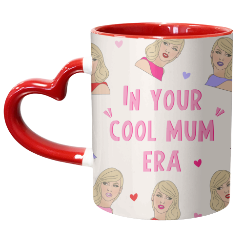 Cool Mum Era - Taylor Design - unique mug by Lisa Wardle