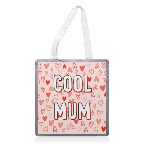 Cool Mum - printed canvas tote bag by Adam Regester