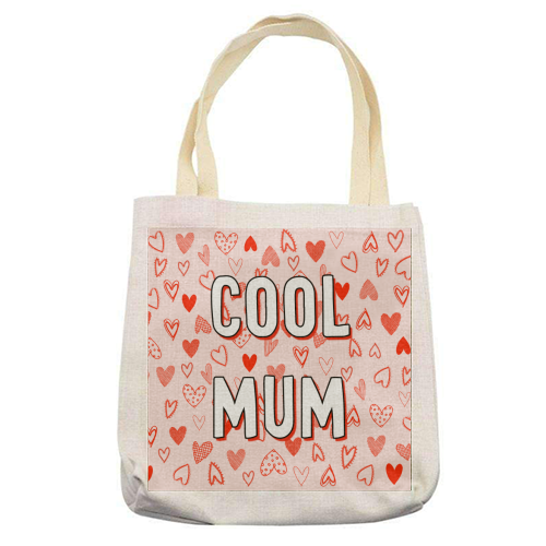 Cool Mum - printed canvas tote bag by Adam Regester