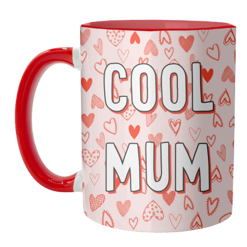 Cool Mum - unique mug by Adam Regester