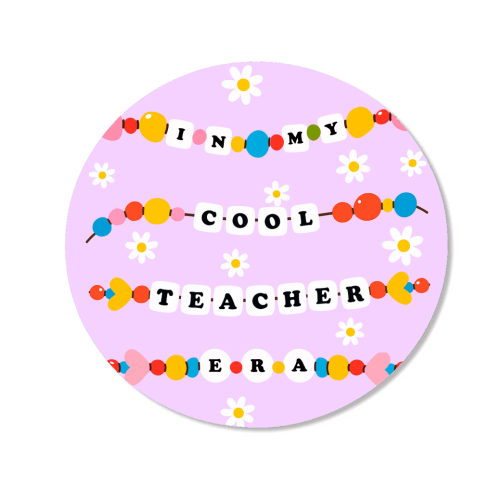 Cool Teacher Era - Magnet by Lilly Rose