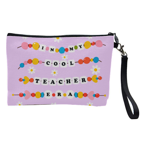 Cool Teacher Era - pretty makeup bag by Lilly Rose