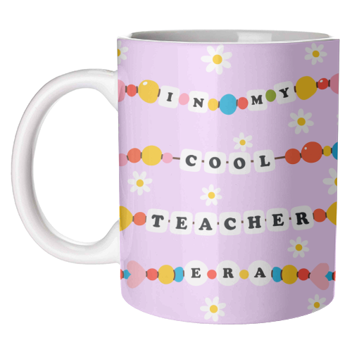 Cool Teacher Era - unique mug by Lilly Rose
