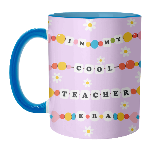 Cool Teacher Era - unique mug by Lilly Rose
