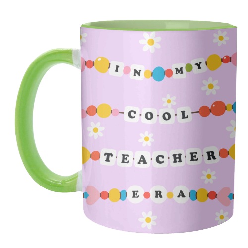 Cool Teacher Era - unique mug by Lilly Rose
