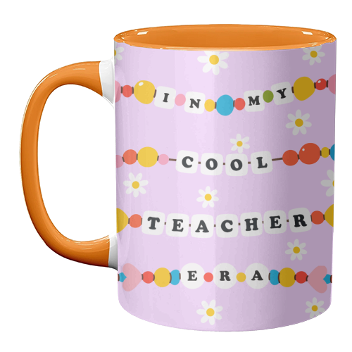 Cool Teacher Era - unique mug by Lilly Rose