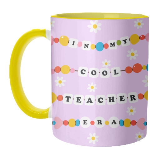 Cool Teacher Era - unique mug by Lilly Rose