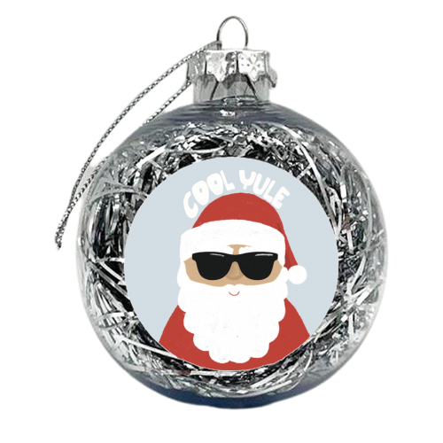 Cool Yule - xmas bauble by Giddy Kipper