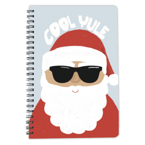 Cool Yule - personalised A4, A5, A6 notebook by Giddy Kipper