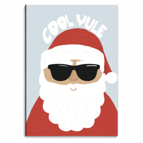 Cool Yule - personalised A4, A5, A6 notebook by Giddy Kipper