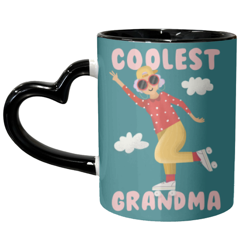 Coolest Grandma - unique mug by AbiGoLucky