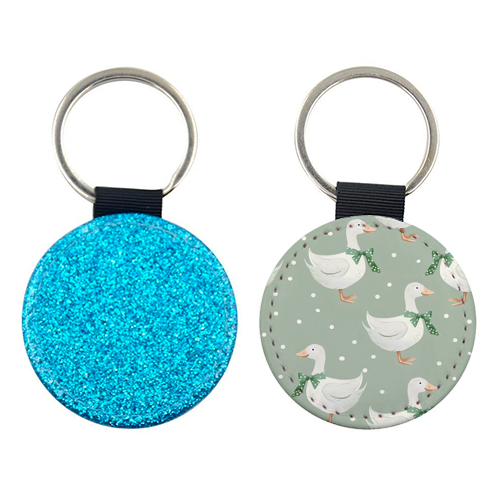 Coquette Goose pattern - keyring by haris kavalla