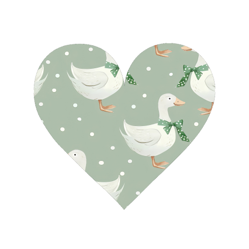 Coquette Goose pattern - Magnet by haris kavalla