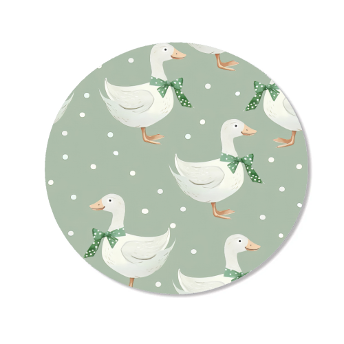Coquette Goose pattern - Magnet by haris kavalla