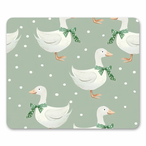Coquette Goose pattern - mouse mat by haris kavalla