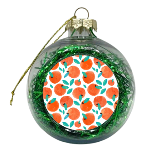 Coral Fruit - xmas bauble by Uma Prabhakar Gokhale