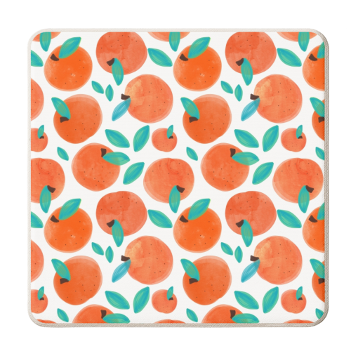Coral Fruit - personalised beer coaster by Uma Prabhakar Gokhale