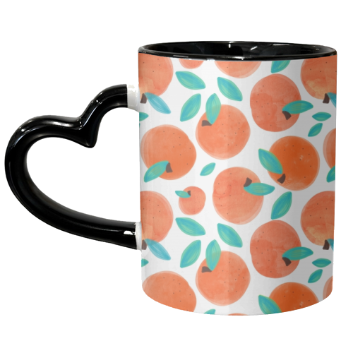 Coral Fruit - unique mug by Uma Prabhakar Gokhale