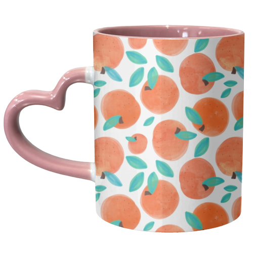 Coral Fruit - unique mug by Uma Prabhakar Gokhale